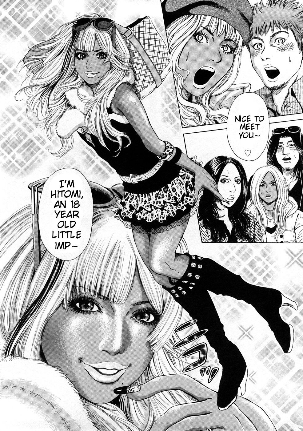 Hentai Manga Comic-Black Gals-Story 2-2